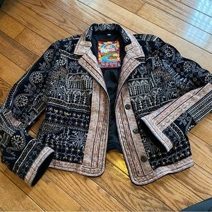 Johnny Was Two Ten Ten Five Embroidered Jacket